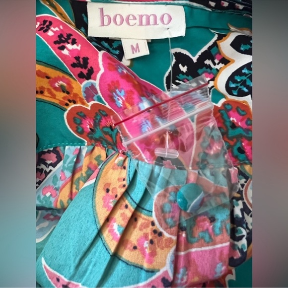 Anthropologie Boemo Bohemian V-neck Maxi Dress - Picture 7 of 11